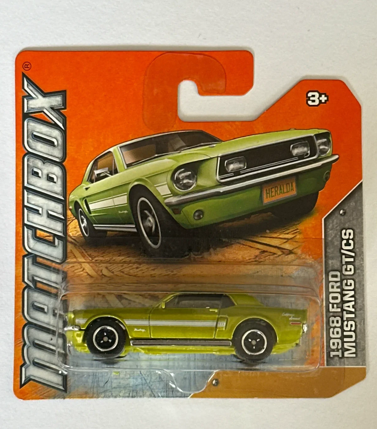 2012 1968 Ford Mustang Gt CS Green: Short Card: Image 3