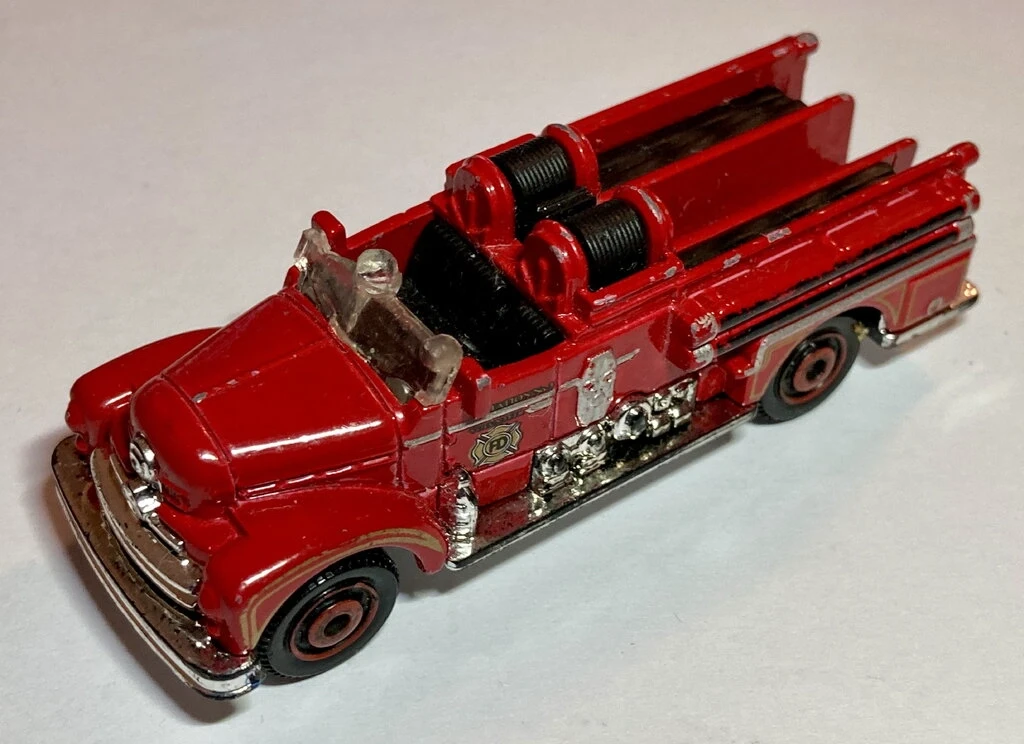 2012 Classic Seagrave Fire Engine Gold: No Package: Image 2