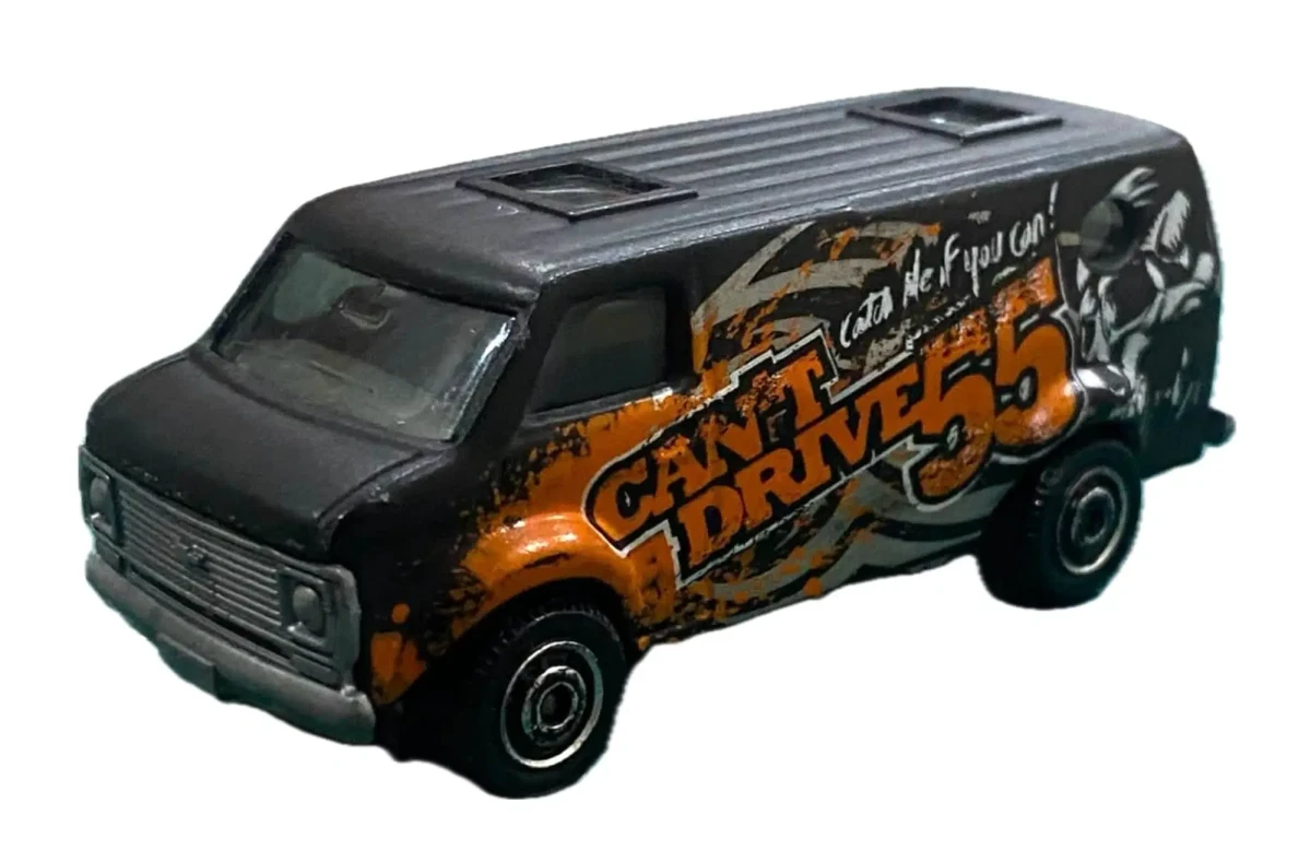 2012 1975 Chevy Van Black: No Package: Image 3