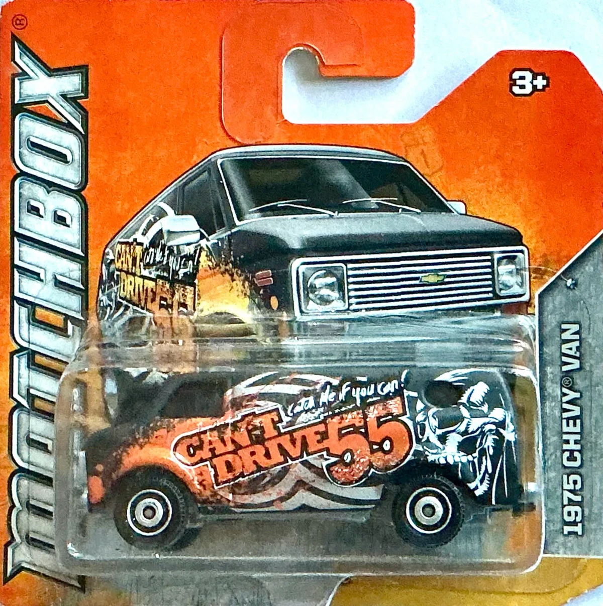 2012 1975 Chevy Van Black: Short Card: Image 2