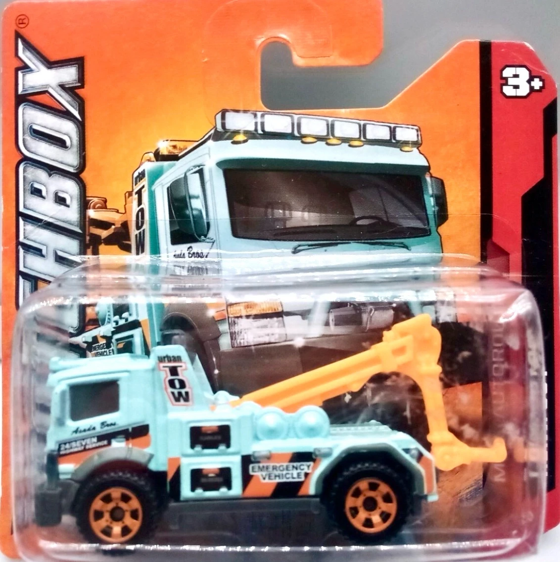 2012 Urban Tow Truck Blue: Short Card: Image 4