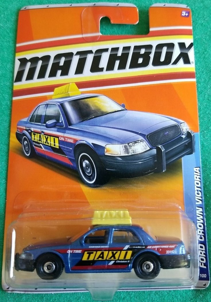 Hot Wheels Ford Crown Victoria Taxi