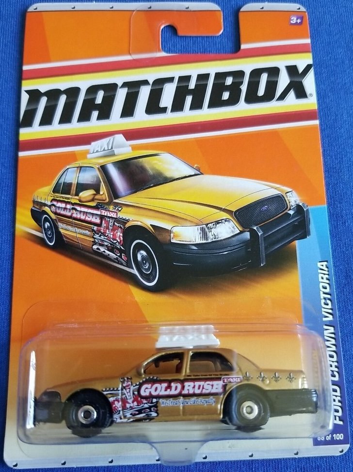 Hot Wheels Ford Crown Victoria Taxi