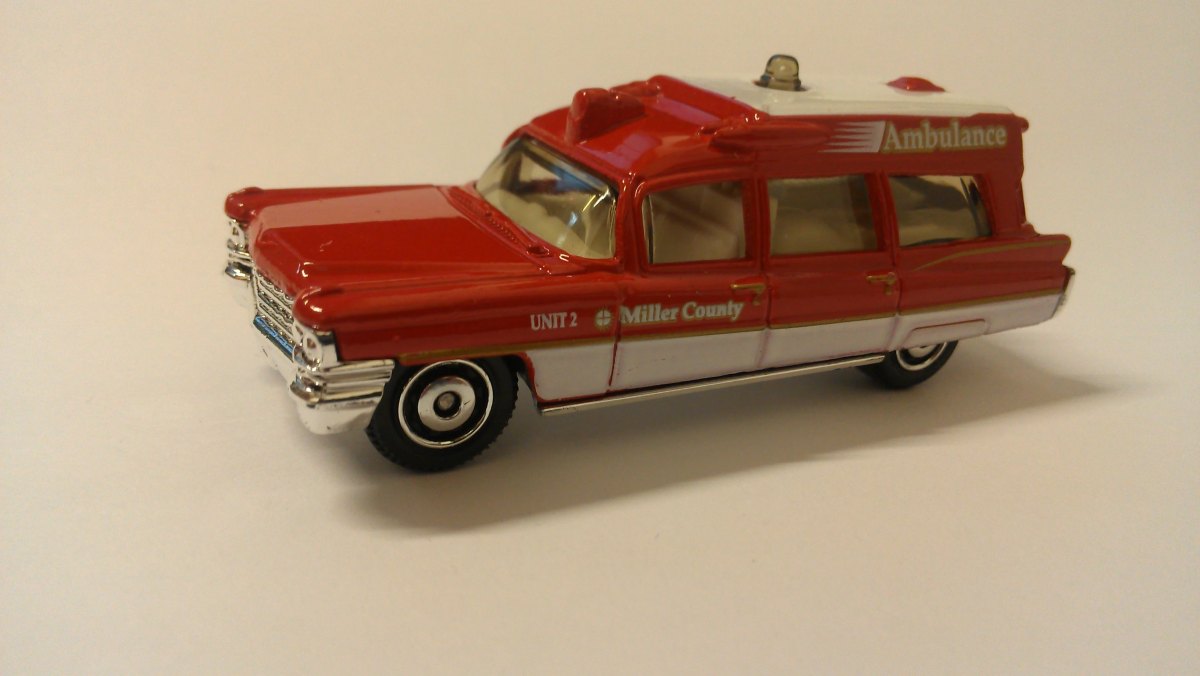 Hot Wheels 63 Cadillac Ambulance