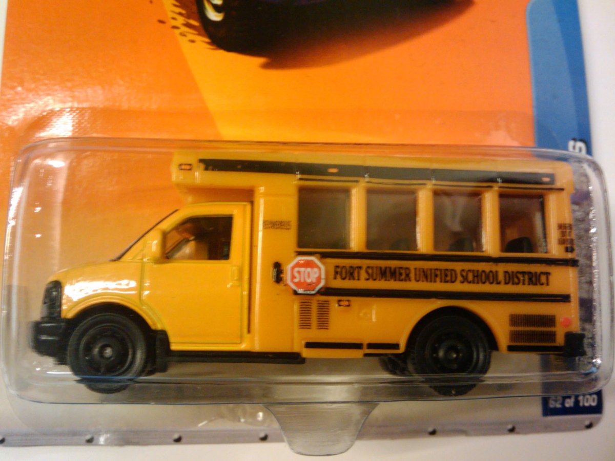 Hot Wheels GMC School Bus