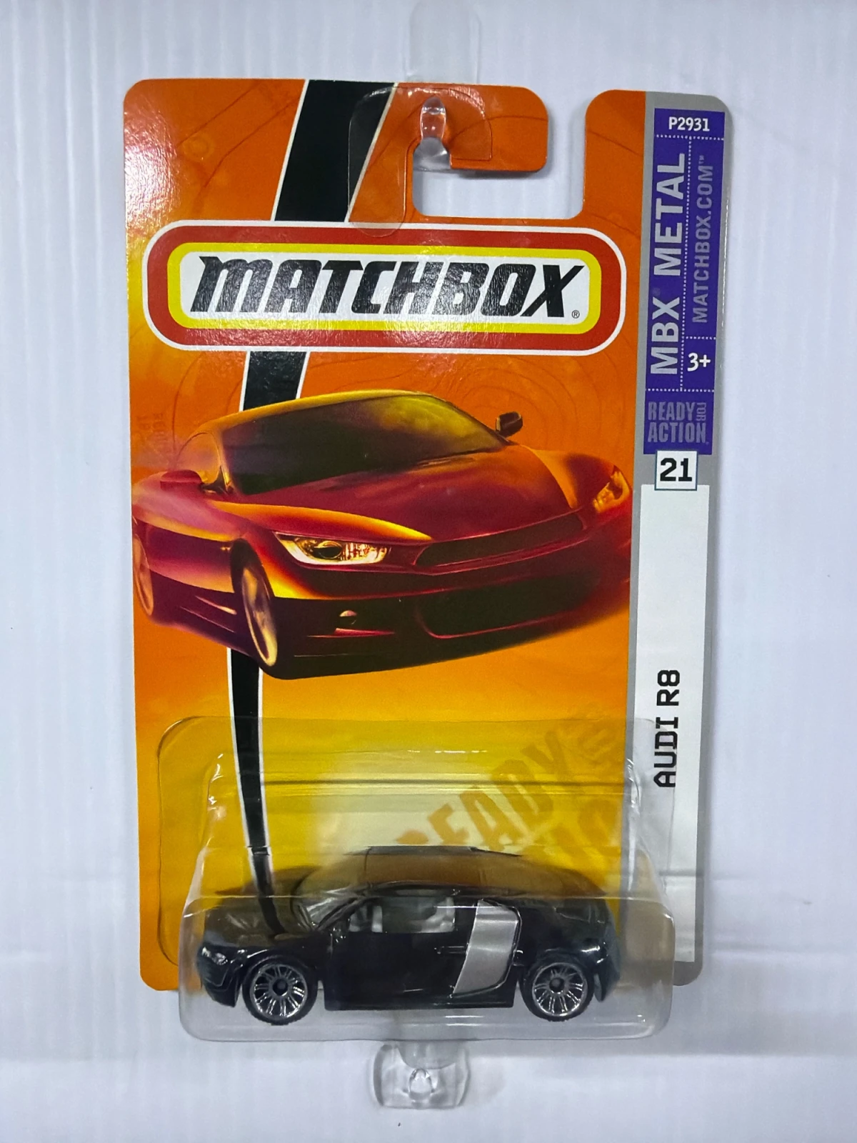 2009 Audi R8 Black: Long Card: Image 2