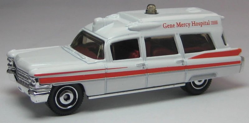 Hot Wheels 63 Cadillac Ambulance