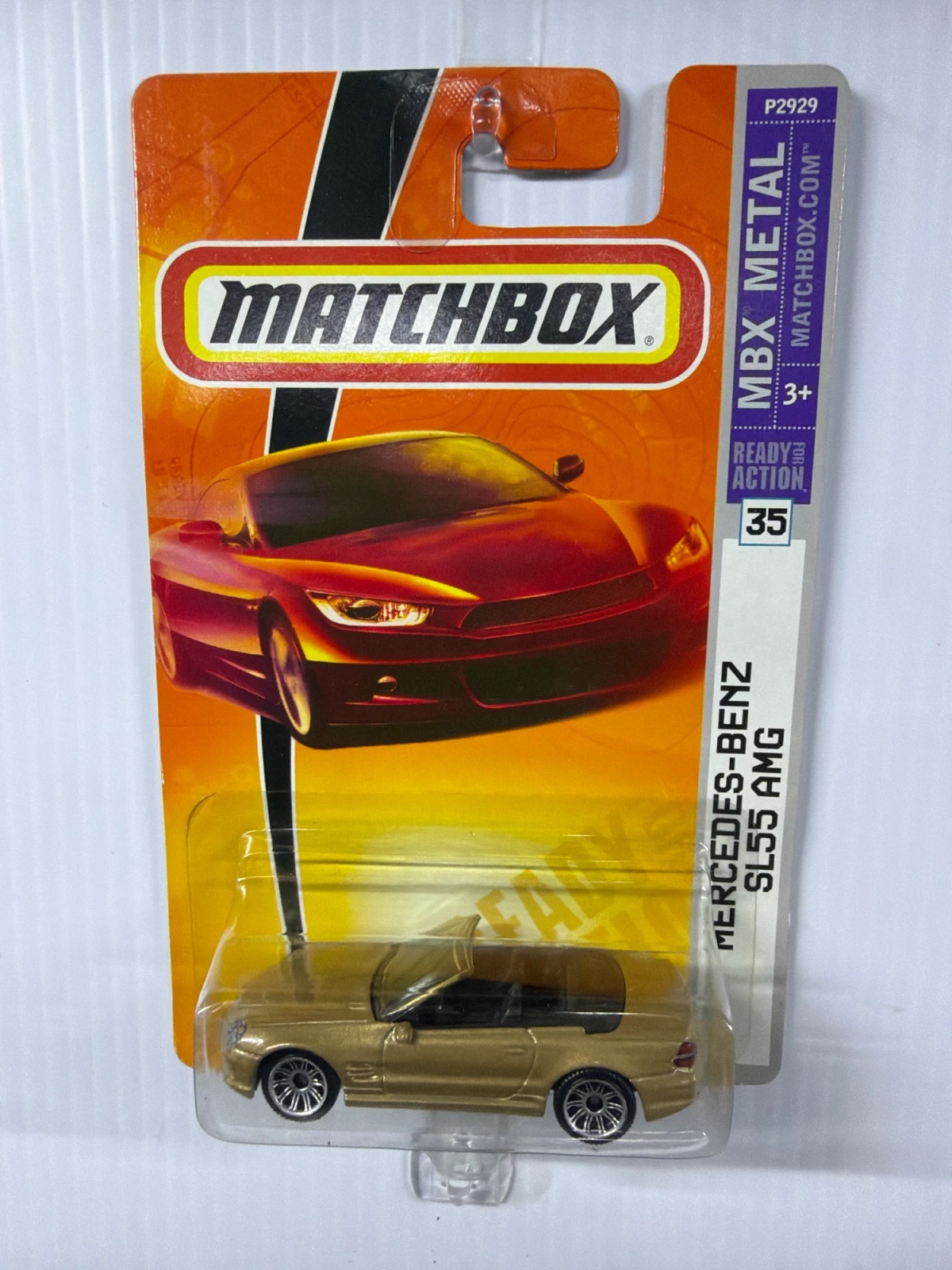 2009 Mercedes-Benz SL55 AMG Gold: Long Card: Image 2
