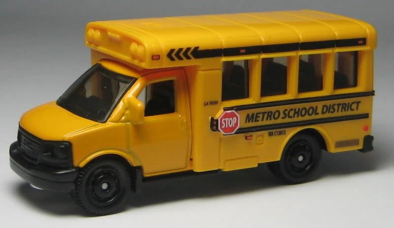 Hot Wheels GMC School Bus