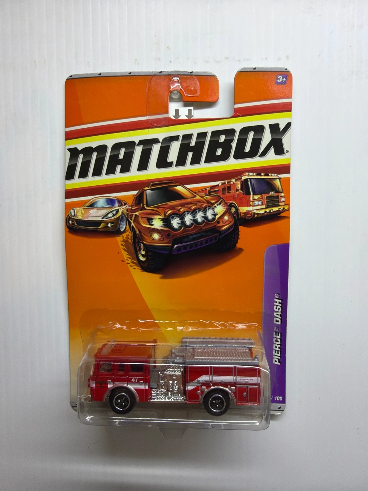 2009 Pierce Dash Fire Truck Red: Long Card: Image 2