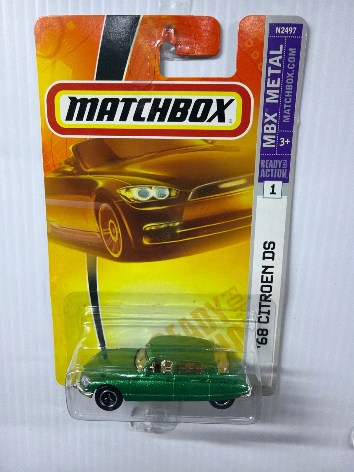 2008 68 Citroën DS Green: Long Card: Image 2