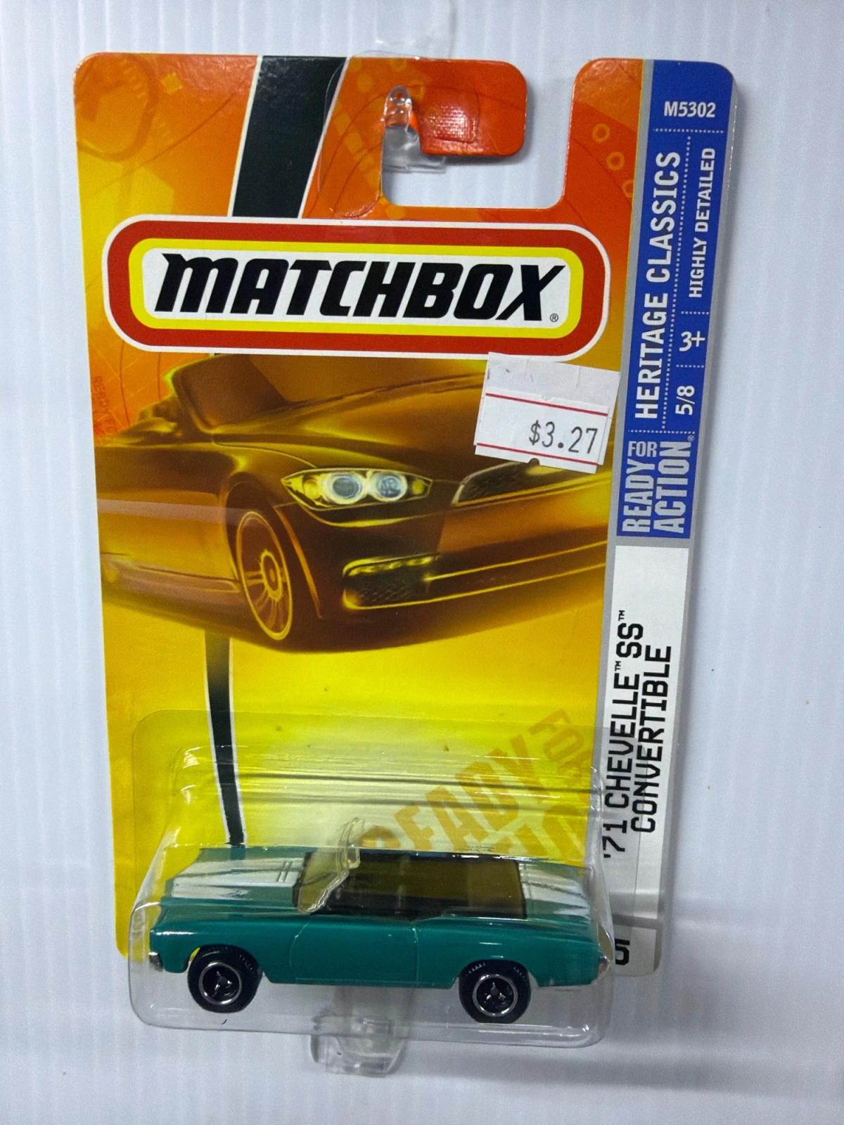2008 71 Chevelle SS Convertible Green: Long Card: Image 2
