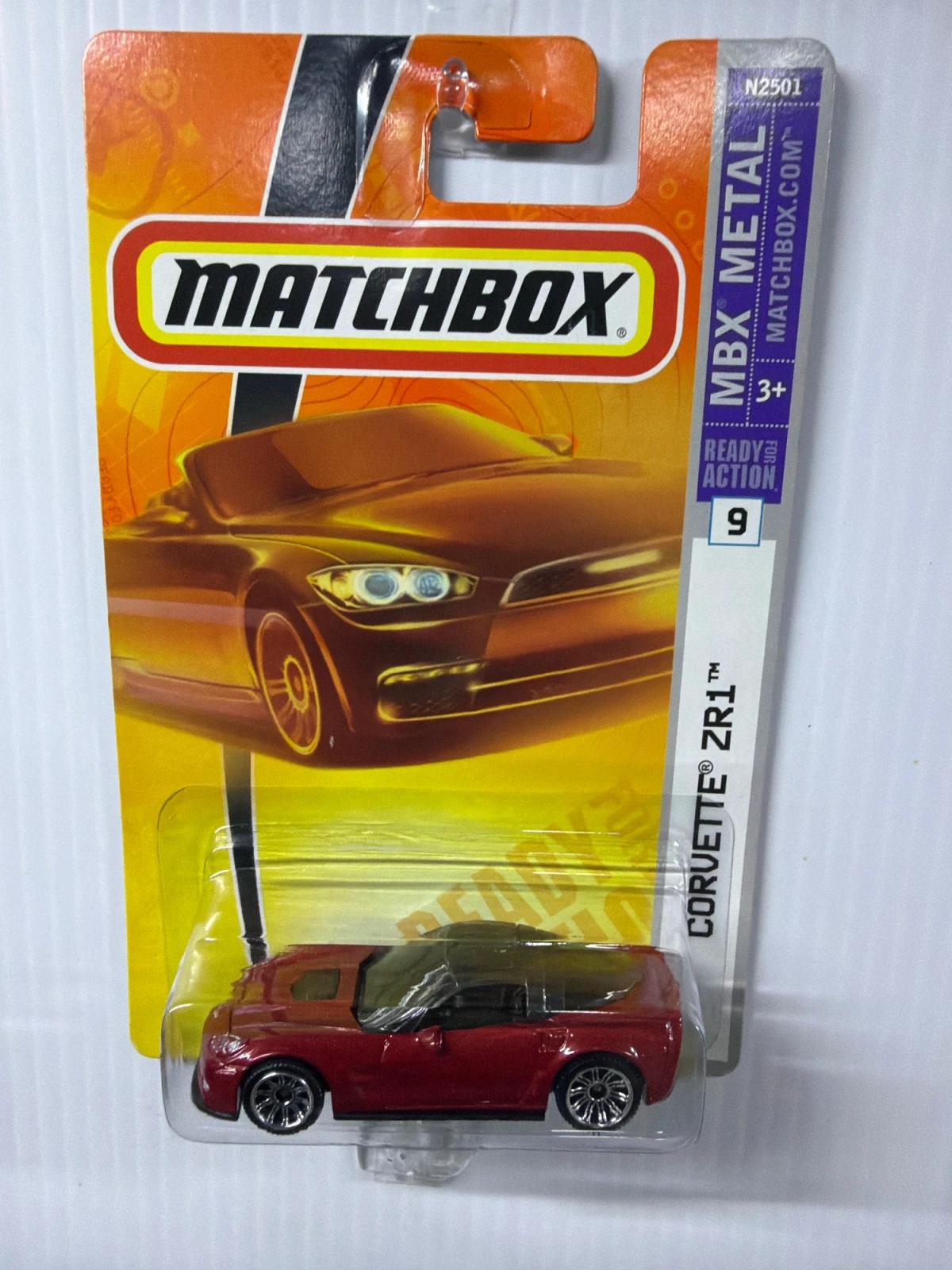 2008 Corvette ZR1 Red: Long Card: Image 2