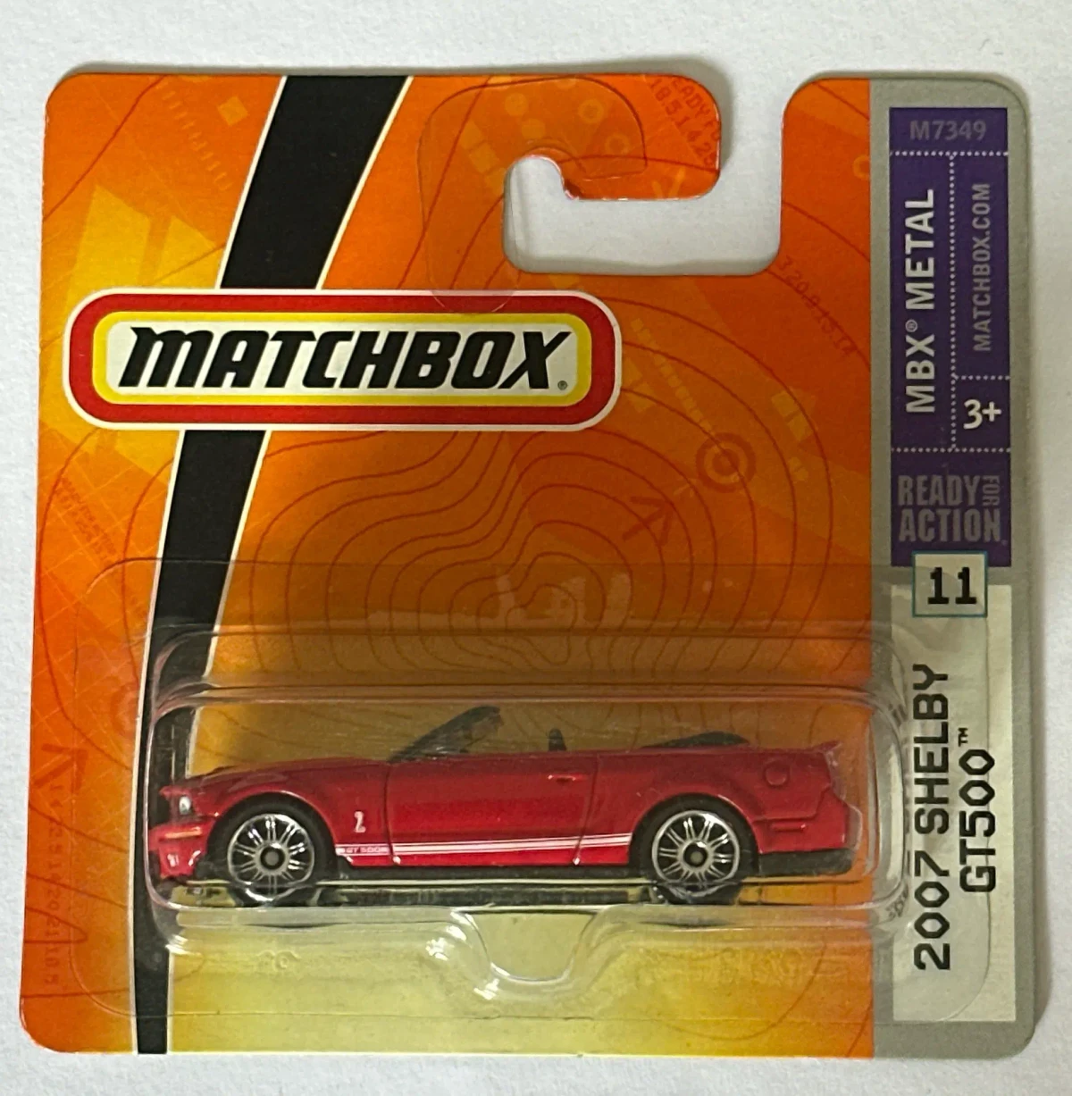 2008 2007 Shelby GT500 Red: Short Card: Image 2