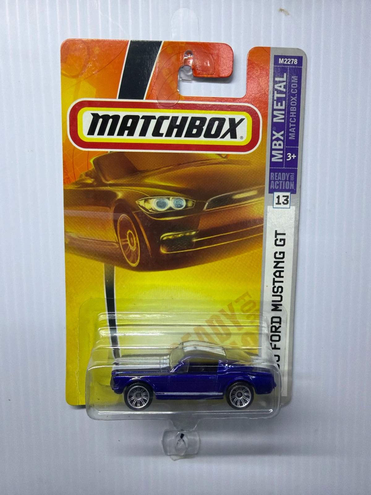 2008 65 Ford Mustang GT Blue: Long Card: Image 3