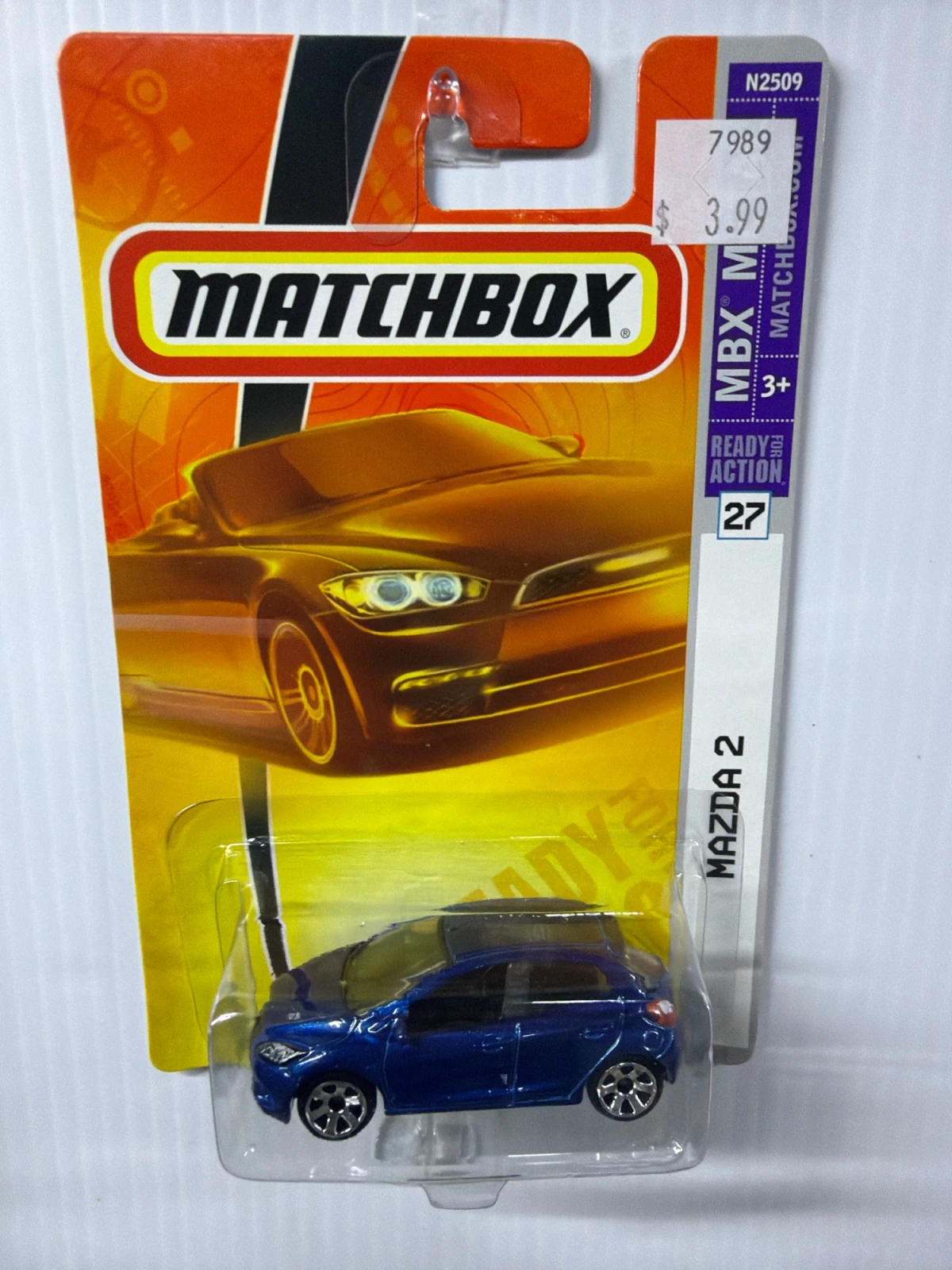 2008 Mazda 2 Blue: Long Card: Image 2