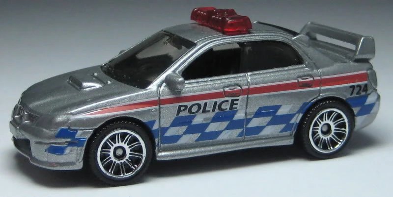 Hot Wheels Subaru Impreza Police