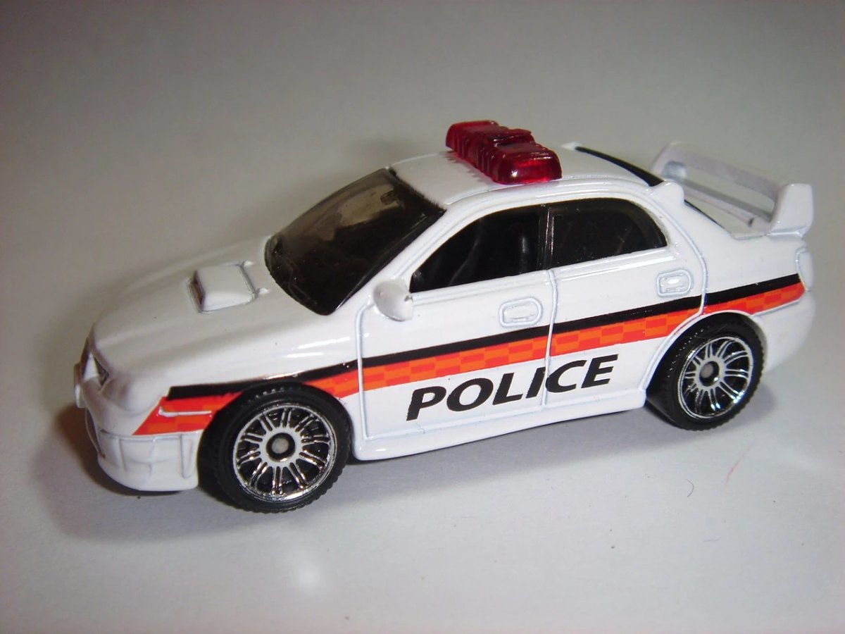 Hot Wheels Subaru Impreza Police(Recolor)