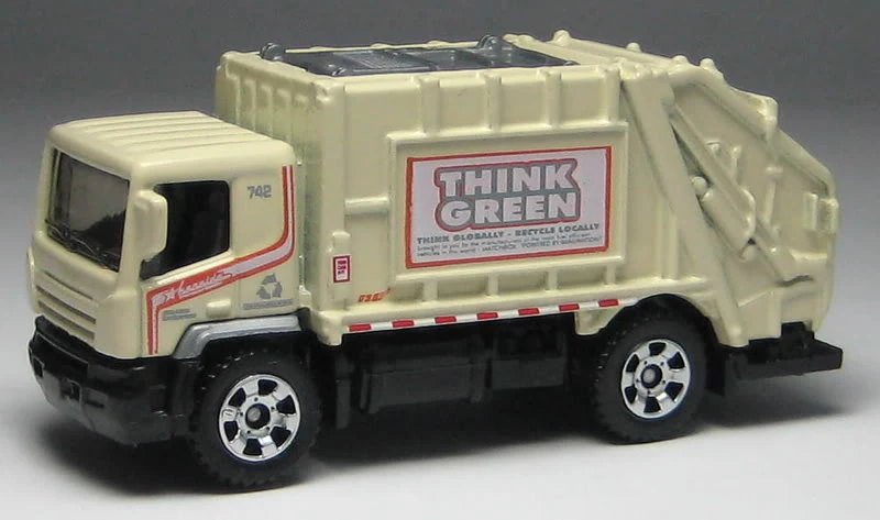 Hot Wheels Garbage Truck(Recolor)