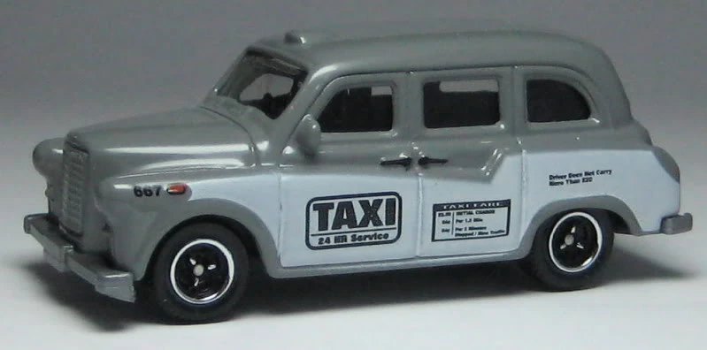 Hot Wheels Austin FX4 Taxi(Recolor)