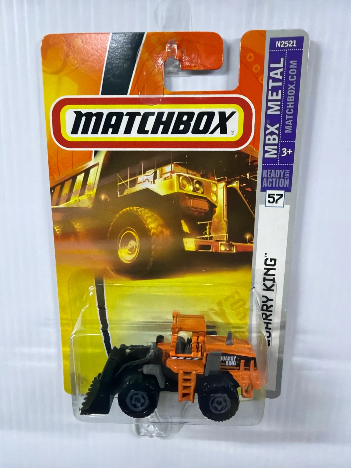 2008 Quarry King Orange: Long Card: Image 2