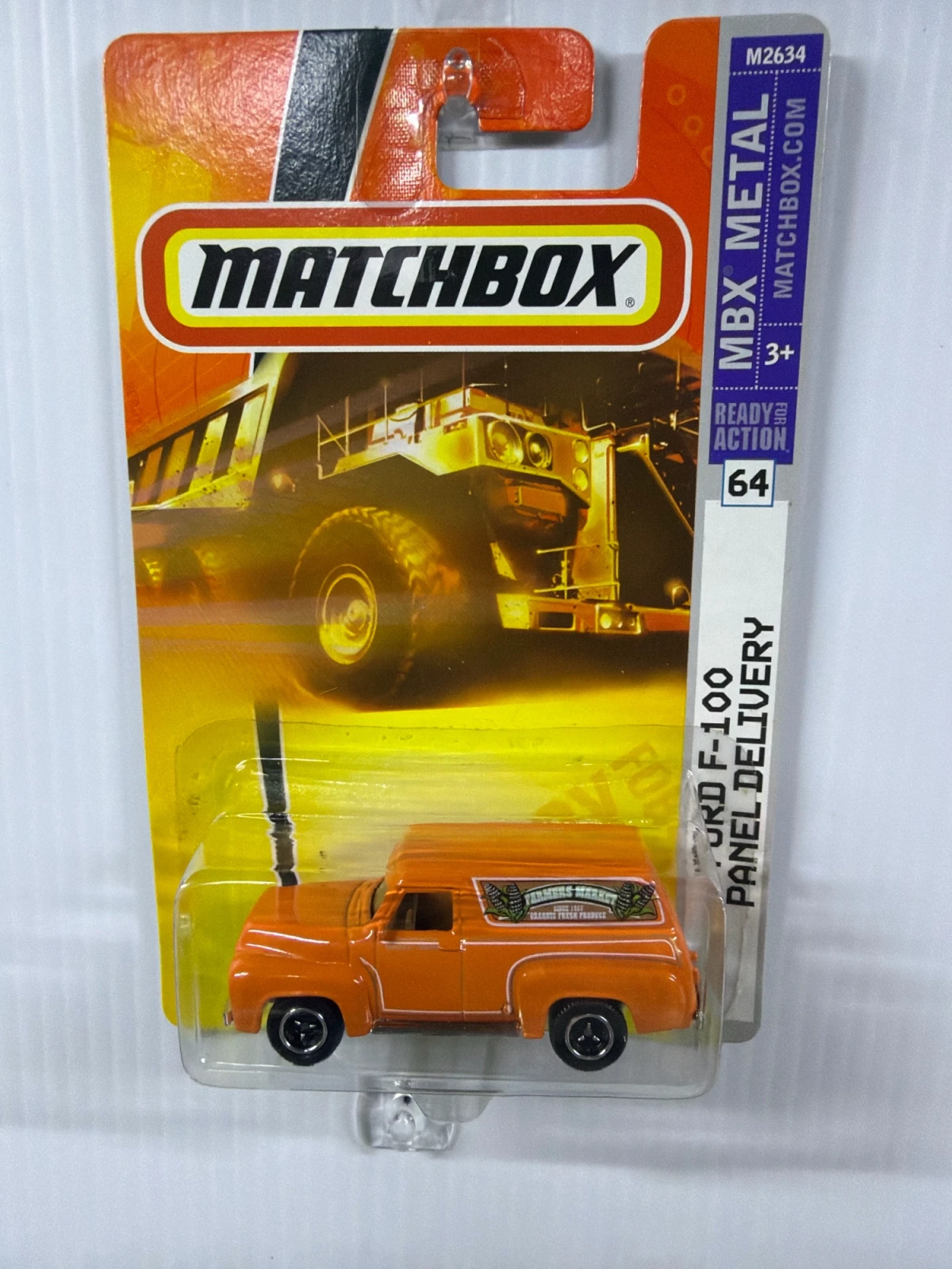 2008 Ford F-100 Panel Delivery Orange: Long Card: Image 2