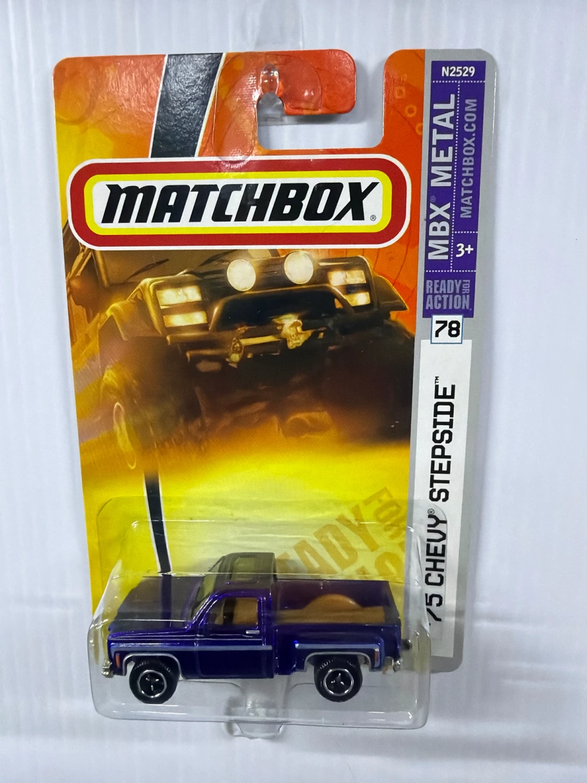 2008 75 Chevy Stepside Purple: Long Card: Image 2