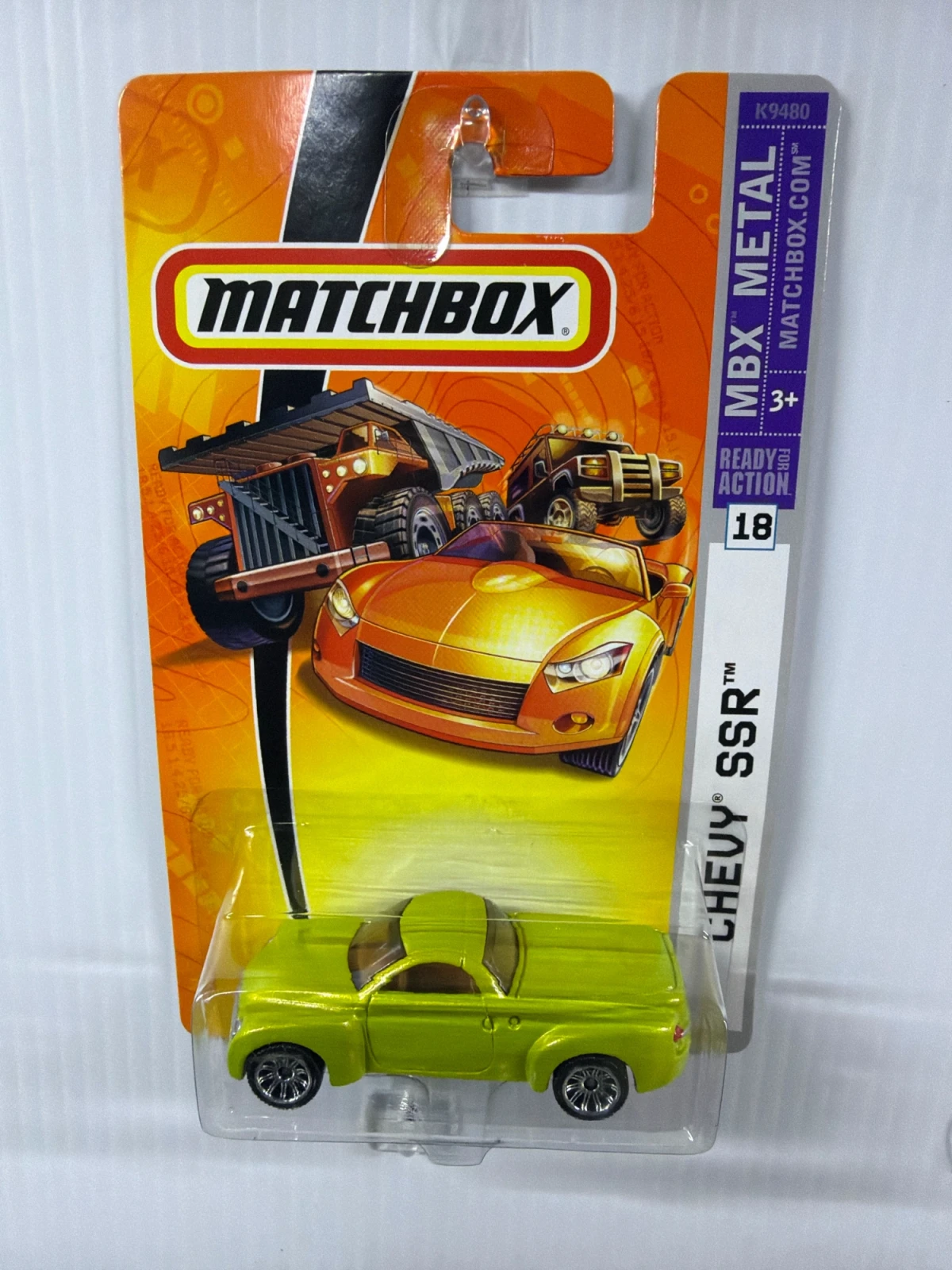 2007 Chevy SSR Orange: Long Card: Image 2