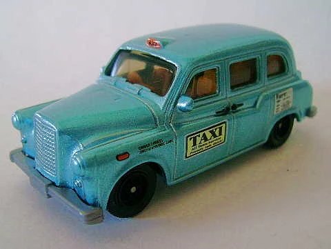 Hot Wheels Austin FX4 London Taxi