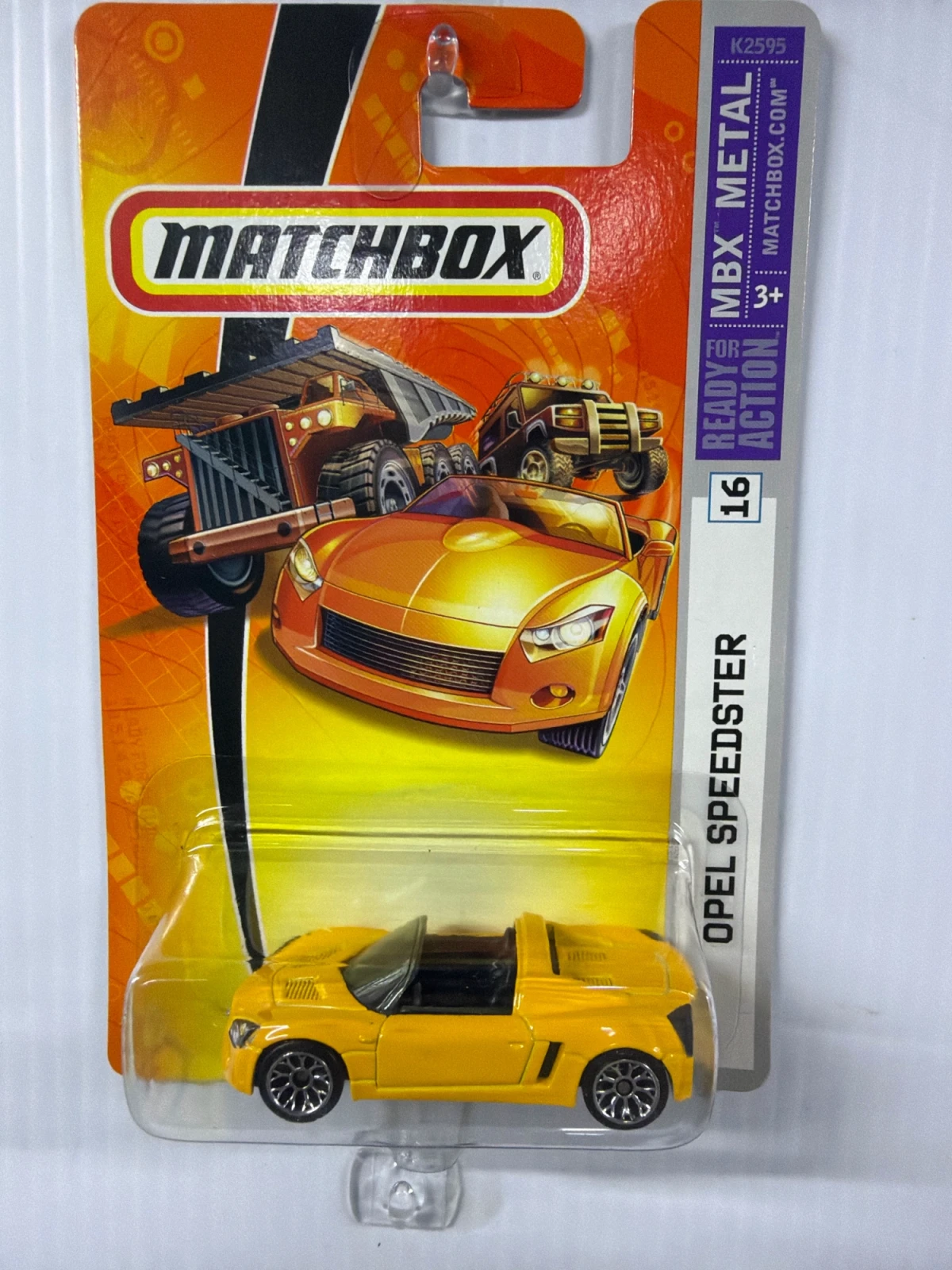 2006 Opel Speedster Yellow: Long Card: Image 2