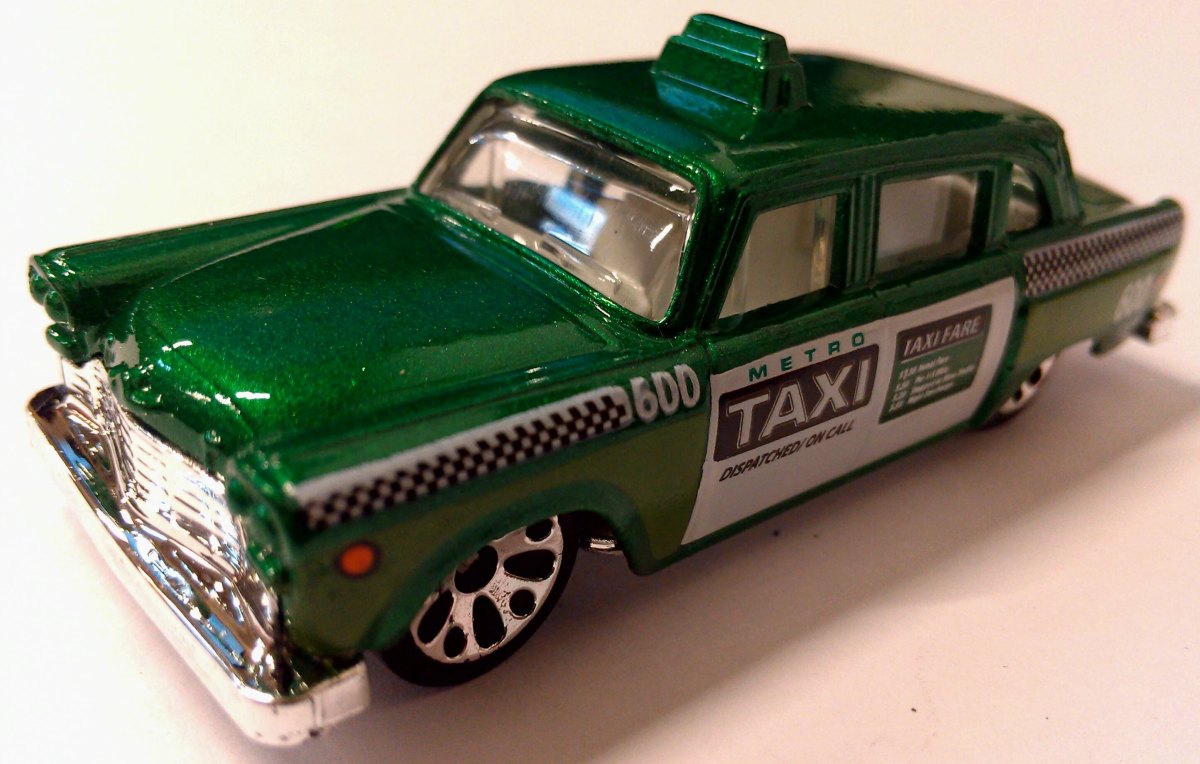 Hot Wheels Checker Cab