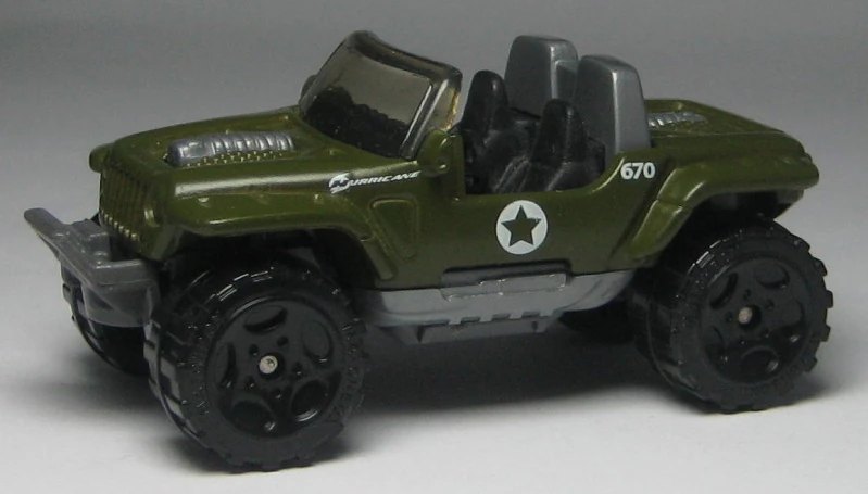 Hot Wheels Jeep Hurricane Concept