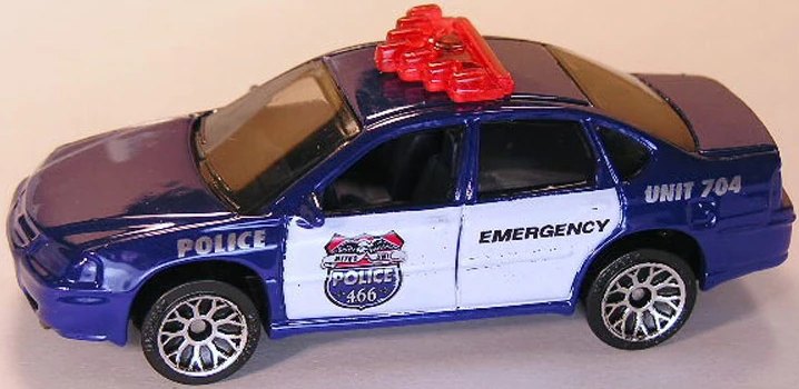 Hot Wheels Chevrolet Impala Police