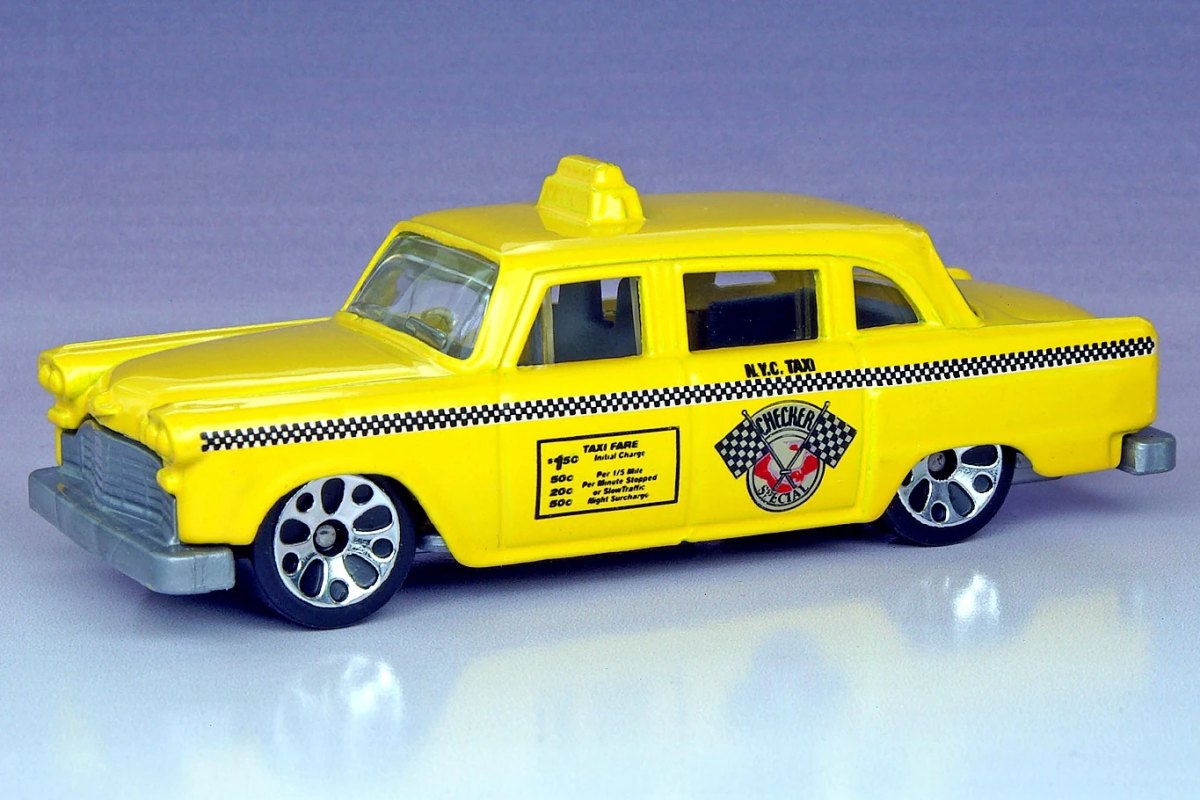Hot Wheels Checker Cab
