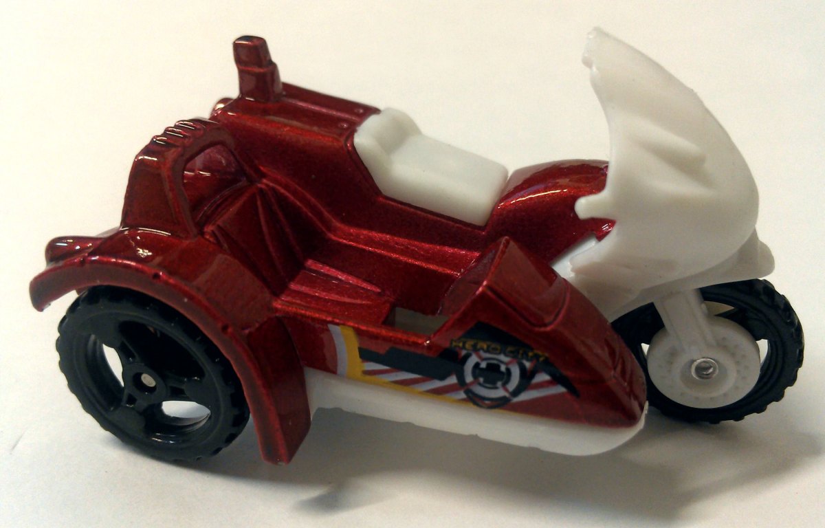 Hot Wheels Cycle with Sidecar