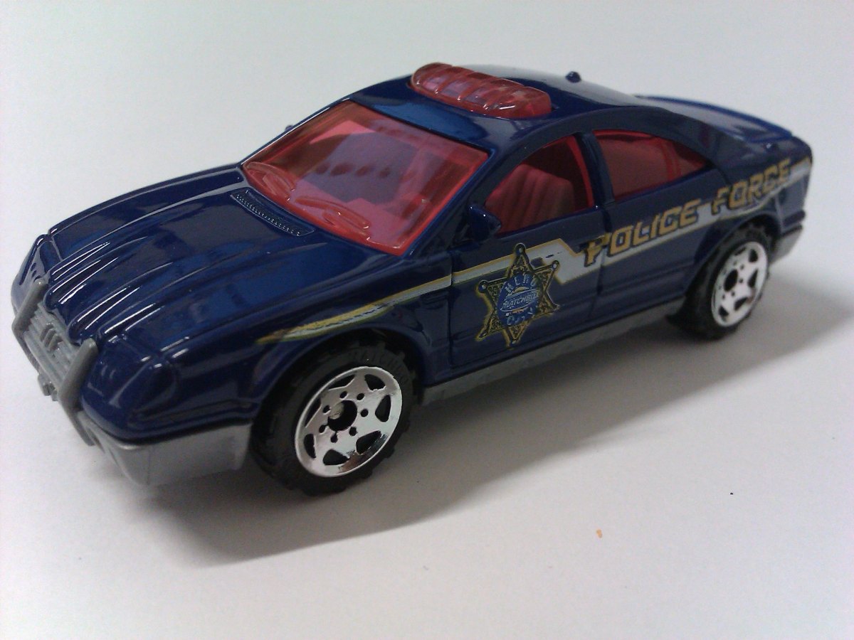 Hot Wheels Police Car