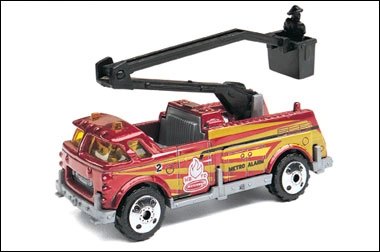Hot Wheels Bucket Fire Truck