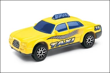 Hot Wheels Taxi Cab