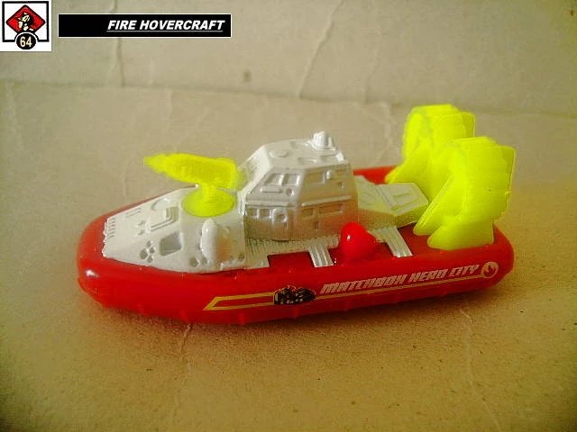 Hot Wheels Fire Hovercraft