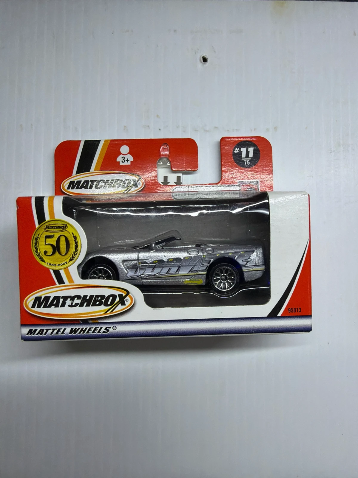 2002 2000 Chevrolet Corvette Silver: Box: Image 2