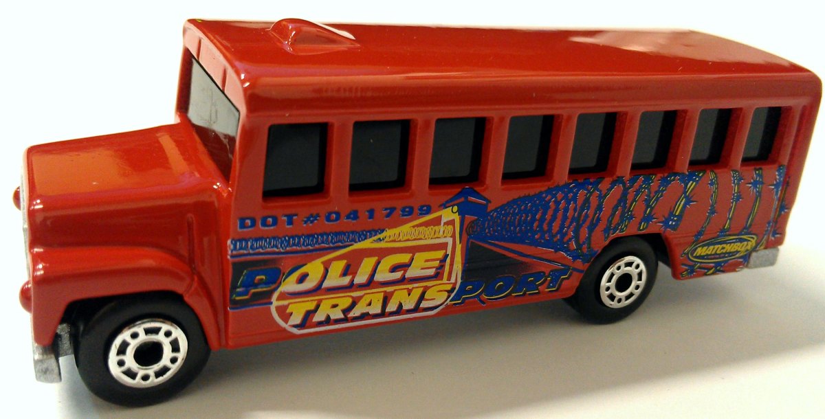 Hot Wheels Police Bus