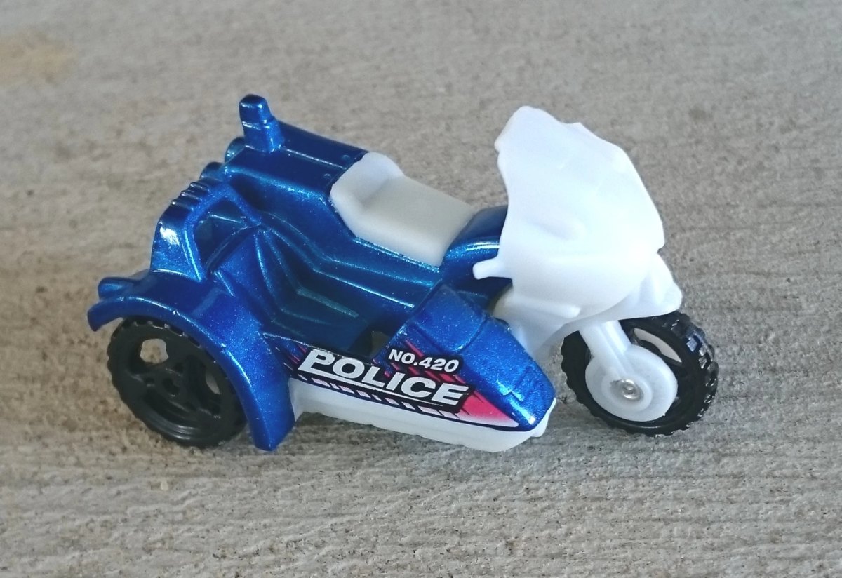 Hot Wheels Police Motorcycle
