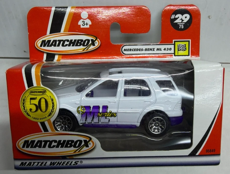 2002 Mercedes-Benz ML 430 White: Box: Image 2
