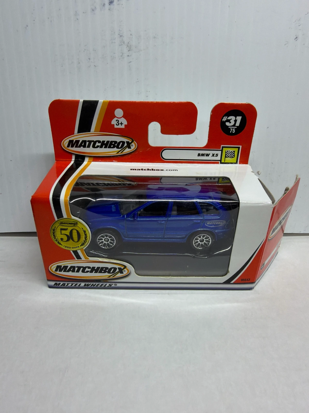2002 BMW X5 Blue: Box: Image 3