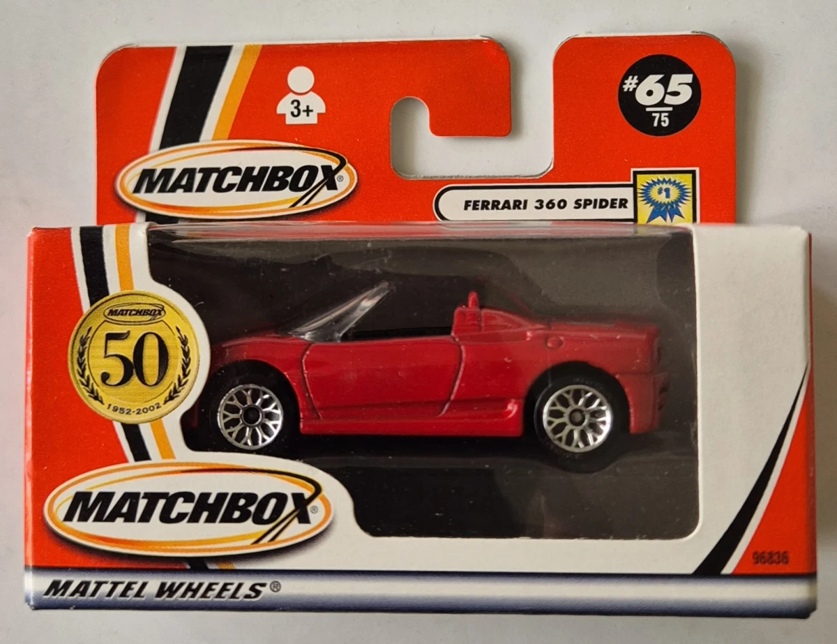 2002 Ferrari 360 Spider Red: Box: Image 2