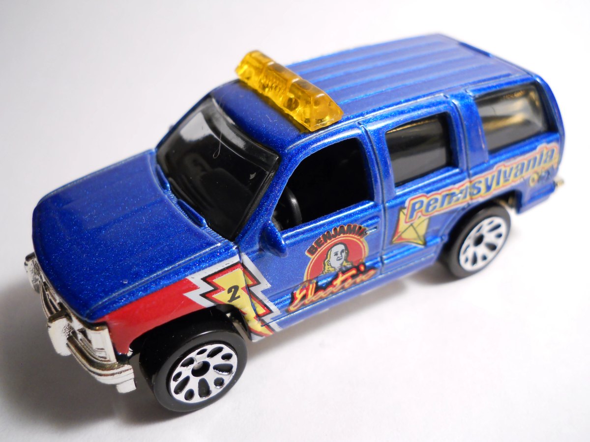 Hot Wheels Chevy Tahoe Police