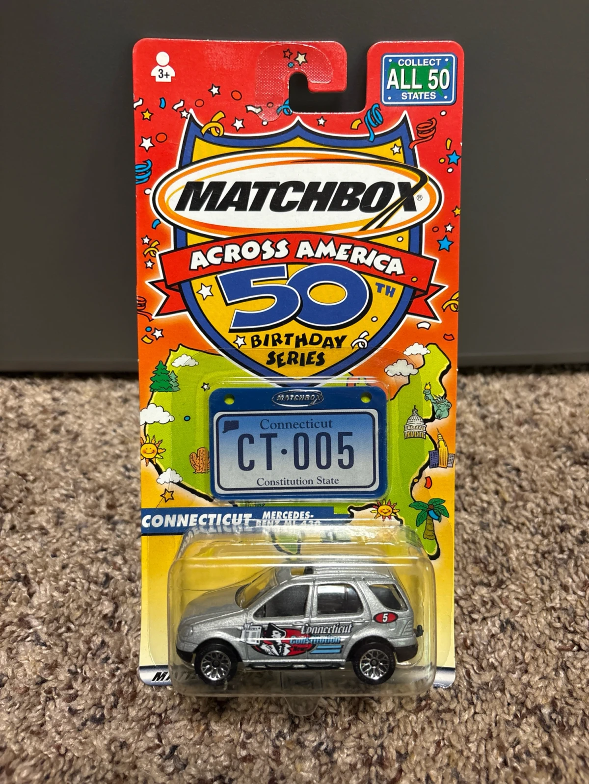 2002 Mercedes-Benz ML 430 Silver: Long Card: Image 2