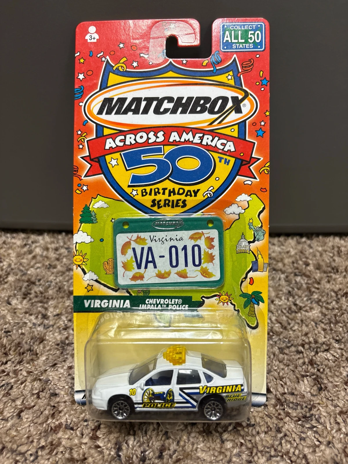 2002 Chevrolet Impala Police White: Long Card: Image 2