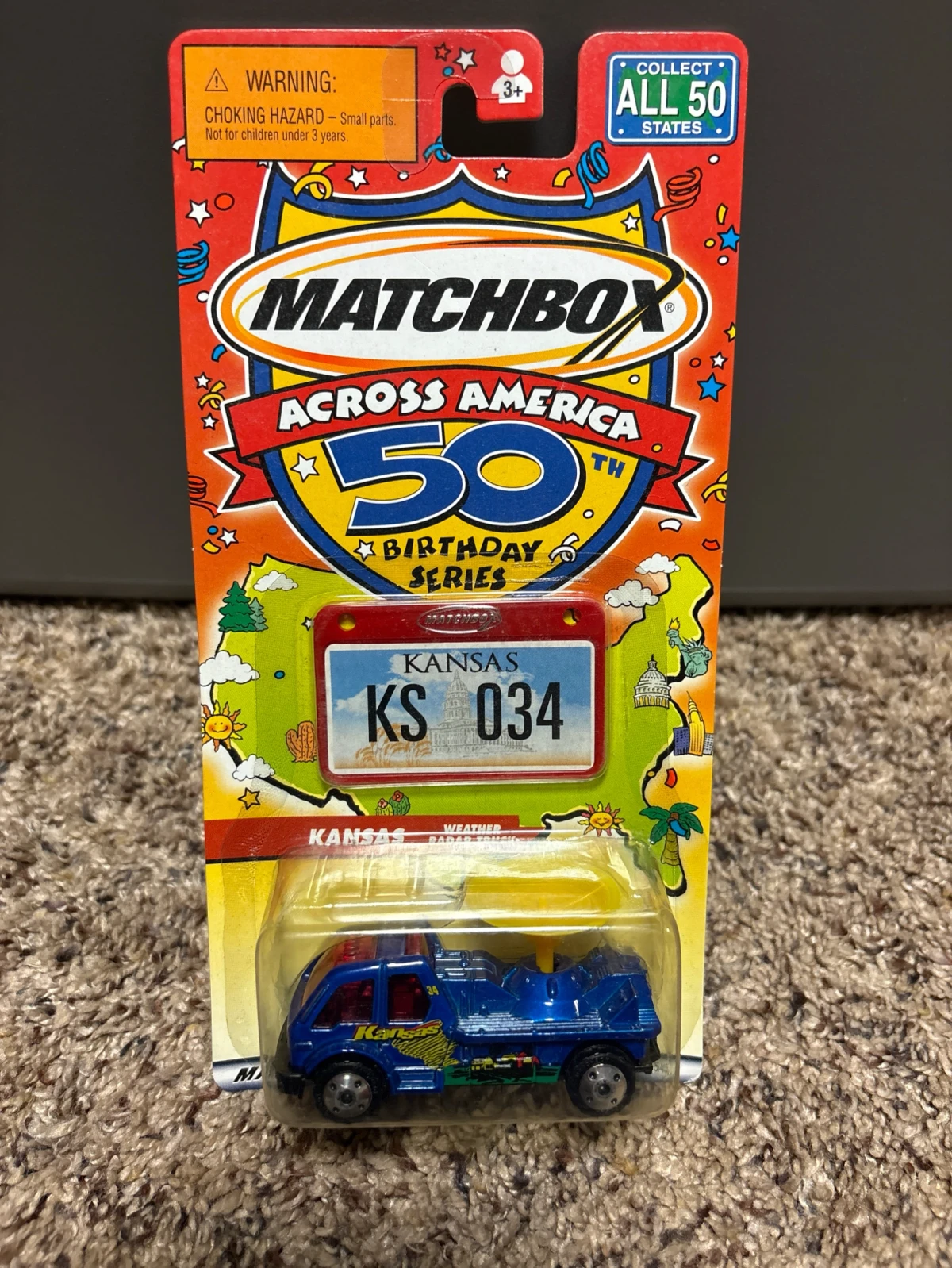 2002 Weather Radar Truck Blue: Long Card: Image 2