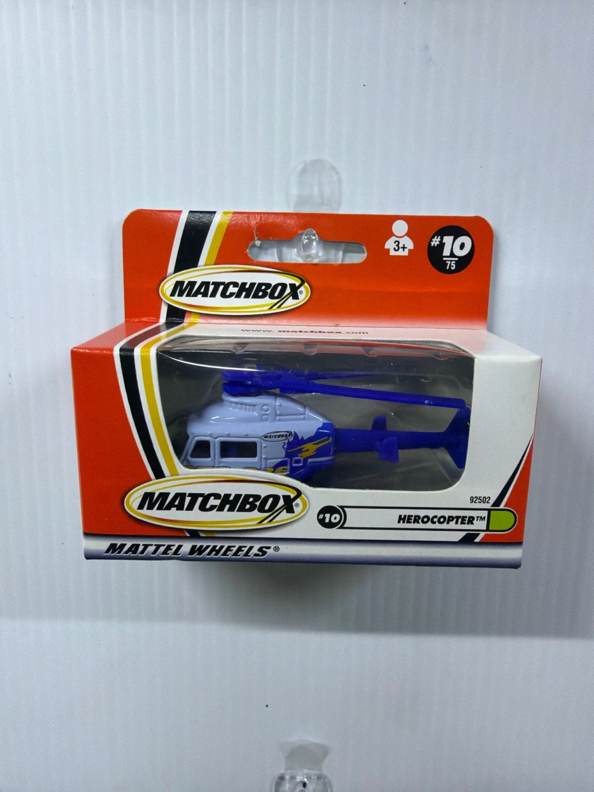 2001 Hero Copter Blue: Box: Image 2